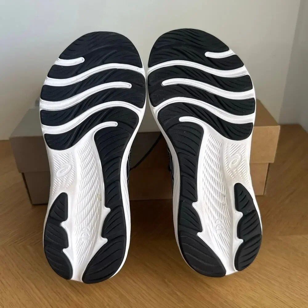 Asics Gel Contend 9 Black/White Women Running Sneakers- SZ 6.5 Wide - Picture 10 of 11